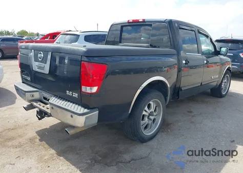 2005 Nissan Titan Se из США, поврежденный, VIN 1N6BA07A85N527800
